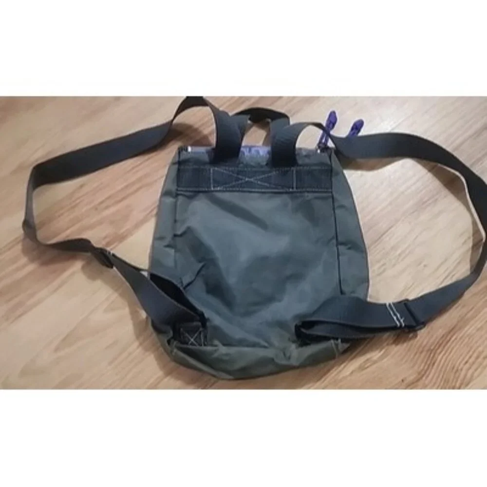 VTG EEYORE Small Backpack Pooh Disney Mini Purse Bag Adjustable Straps Zip Pocke